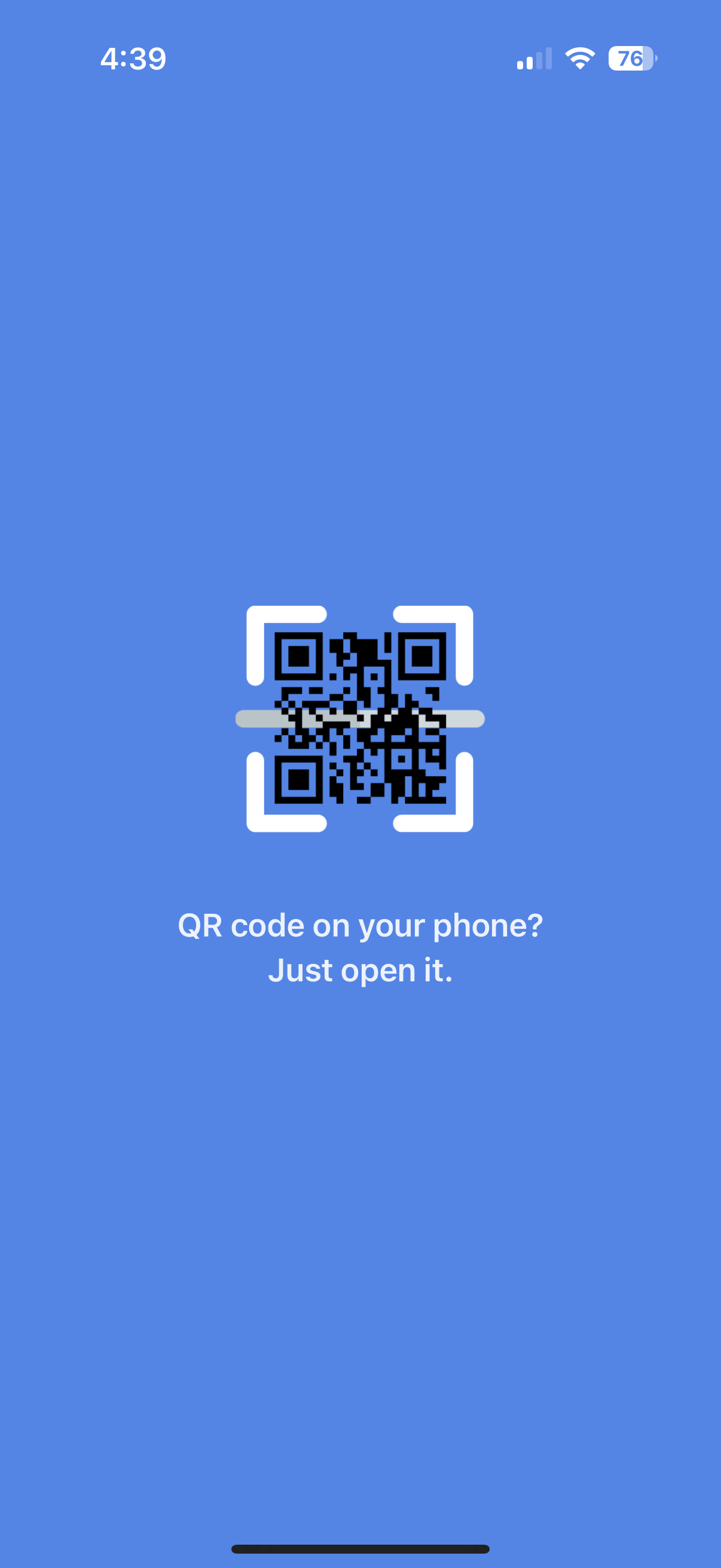 QR Now app